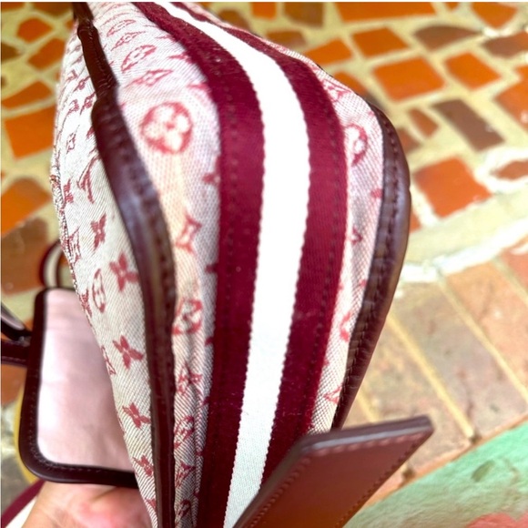 LOUIS VUITTON Monogram Mini Besace Mary Kate Bag Red M92321 LV - Picture 12 of 17